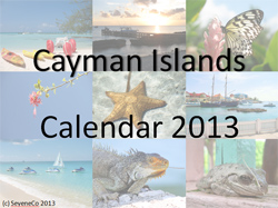 Free calendar 2013 - Cayman Islands