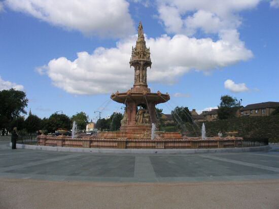 Doulton Fountain at Glasgow Green