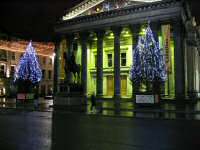 The Glasgow Modern Art Gallery during Christmas 2005.