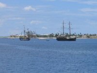 Pirate Ships at George Town