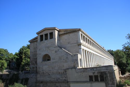 Picture of the  Stoa Of Attalos  at  Ancient Agora  - Athens, Greece