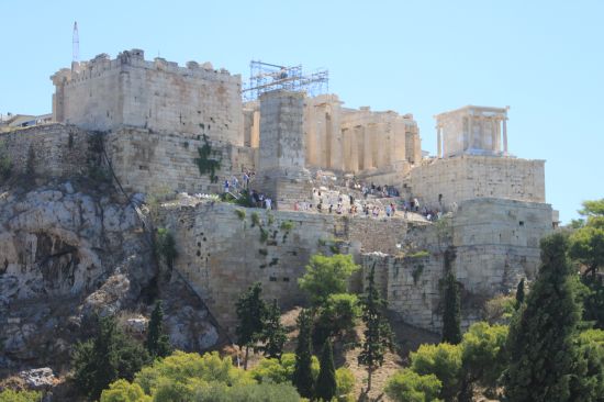 Picture of the  View Of The Propylaia From North west - Acropolis, Athens, Greece