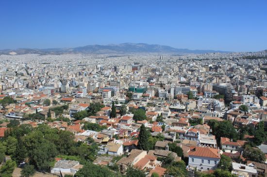 Picture of the  View Over Notheren Athens From Acropolis - Acropolis, Athens, Greece