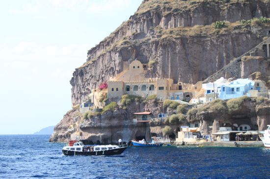 Picture of the  Far Side Of Port  - Fira, Santorini, Greece