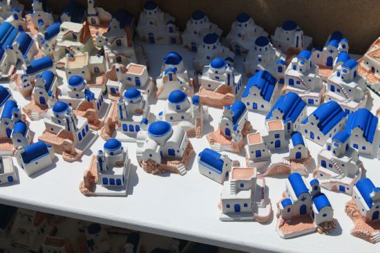 Picture of the  Blue Domed Church Souvenirs Collection - Oia, Santorini, Greece