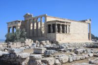 South View Of Porch Of The Erechtheion