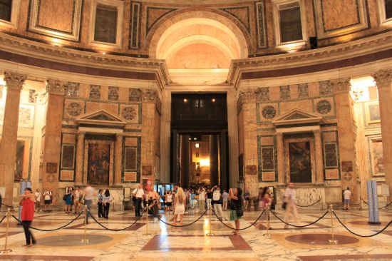  Entrance To Pantheon    - Rome, Italy