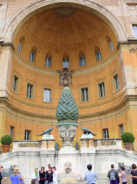 Cortile della Pigna Pinecone, Rome