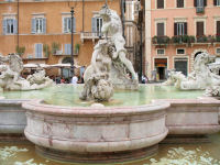 Piazza Navona Fontana di Nettuno, Rome
