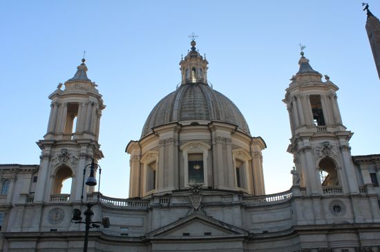   Top Of Sant'agnese In Agone   - Rome, Italy