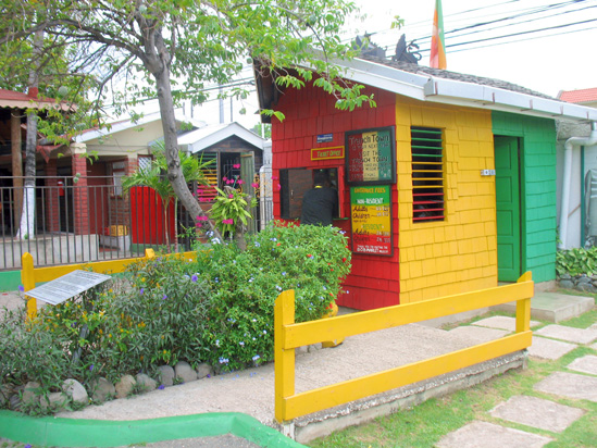 Picture of  The  Bob Marley Ticket Office in Kingston Jamaica  is shown on this page.