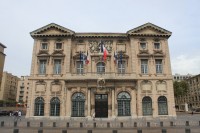   Hotel De Vil Marseille With Flags France