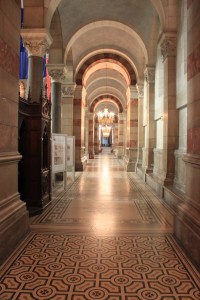  Marseille Cathederal Hallway France
