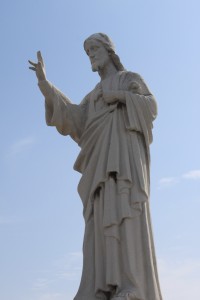   Statue Of Jesus Notre Dame De La Garde Marseille France