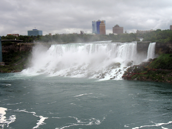 Picture of  The  American And Bridal Falls  is shown on this page.