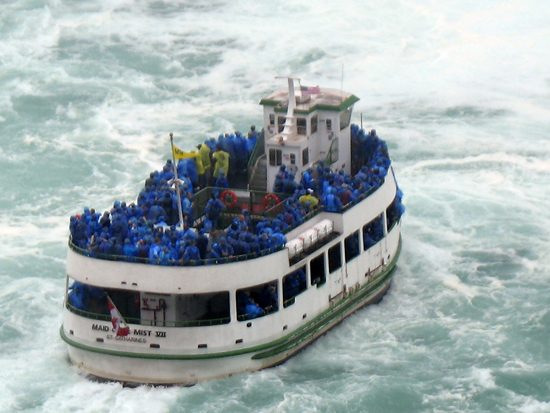 Picture of  The  Maid Of The Mist Seven At Niagara Falls  is shown on this page.
