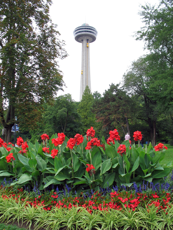 Picture of  The  Skylon Tower Niagara Falls Ontario  is shown on this page.