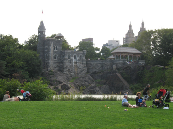 A View of Belvedere Castle, Central Park, New York, USA is shown on this page.