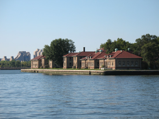 Picture of  The Ellis Island, New York, USA is shown on this page.