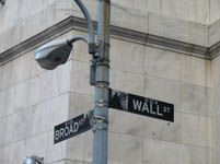 Wall Street Sign, New York, USA