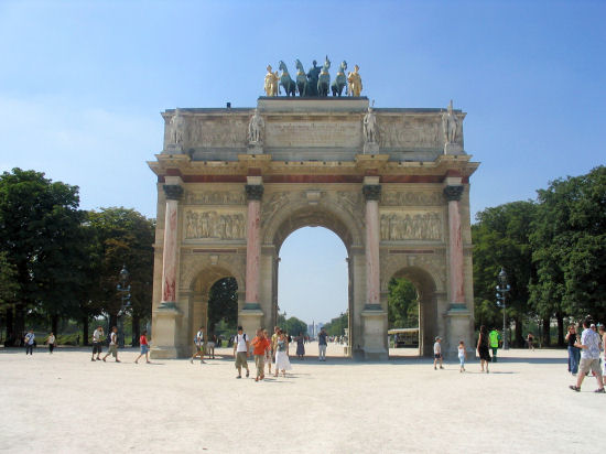 A picture Arc de Triomphe du Carrousel