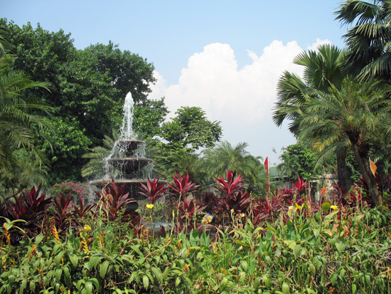 Picture of  The Fountain at Fort Santiago, Manila, The Philippines is shown on this page