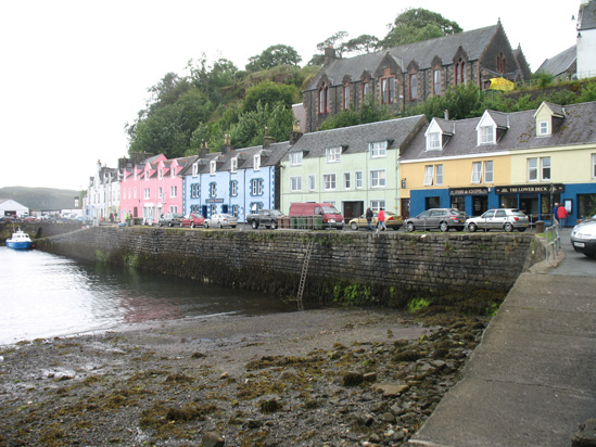 close to portree harbour scotland picture