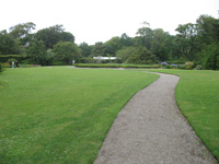 path dunvagan castle gardens scotland picture