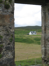 view of cottage kilchrist church isle of skye picture
