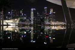 Singapore at Night Wallpaper
