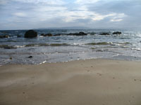 Blackwaterfoot beach with the tide out
