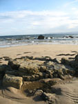 Blackwaterfoot beach with the tide out