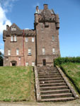A view of the side of Brodick Castle