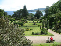 Brodick Harbour from Brodick castle