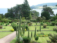 A View if Brodick Harbour from Brodick Castle Gardens
