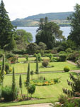 A View if Brodick Harbour from Brodick Castle Gardens