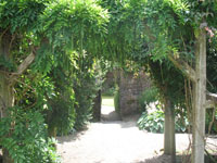 The Walled Gardens Exit in brodick castle