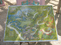 Colour garden map in the floral color garden,Botanic Park cayman picture