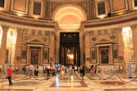   Entrance To Pantheon    - Rome, Italy