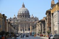   Saint peters Via Della Concilliazione Closer   - Rome, Italy