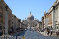   Saint peters Via Della Concilliazione   - Rome, Italy