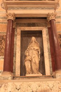   St Anne And The Blessed Virgin Mary At Pantheon    - Rome, Italy