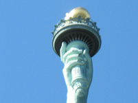 The Statue of Liberty Torch