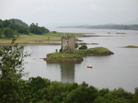 castle stalker scotland picture